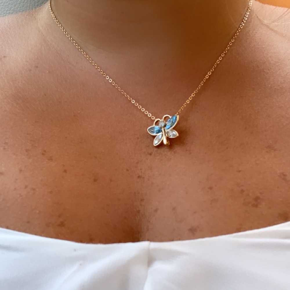 Butterfly Necklace size 16”